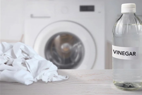Vinegar can be an excellent substitute for expensive laundry products