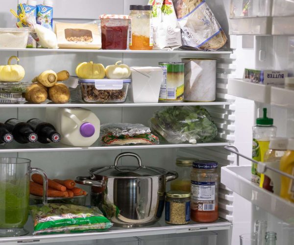 When we store too much food in our refrigerator, we put ourselves at risk of food spoilage, waste