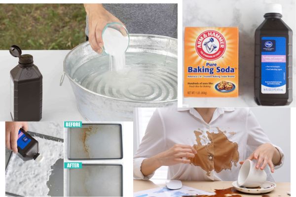 Baking Soda and Hydrogen Peroxide to Clean Your House