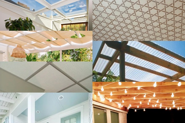 Inexpensive Porch Ceiling