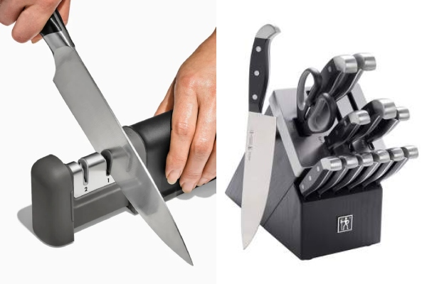Self-sharpening knives maintain their sharpness