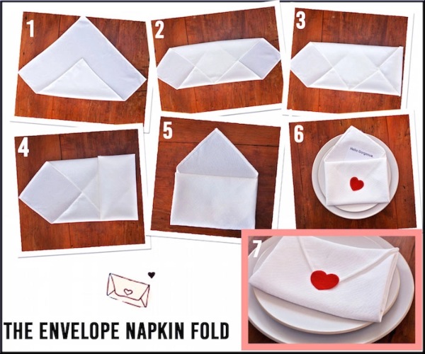 Envelope Napkin Fold