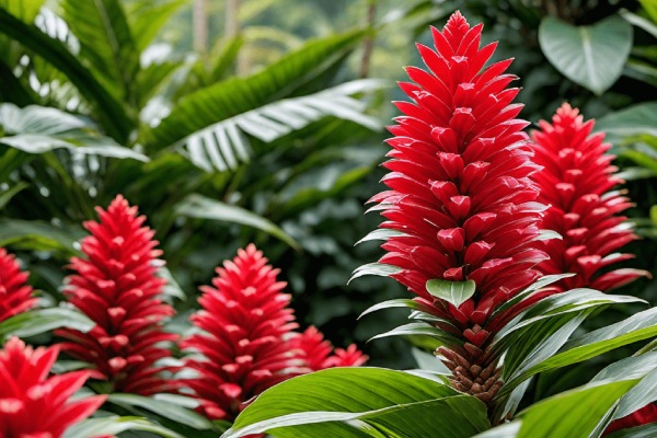 Flowering Ginger plant