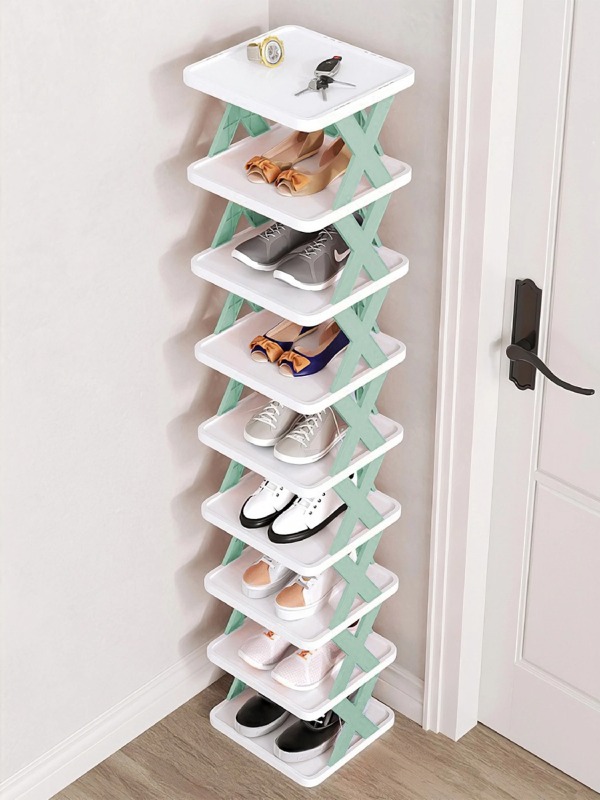 Vertical shoe rack